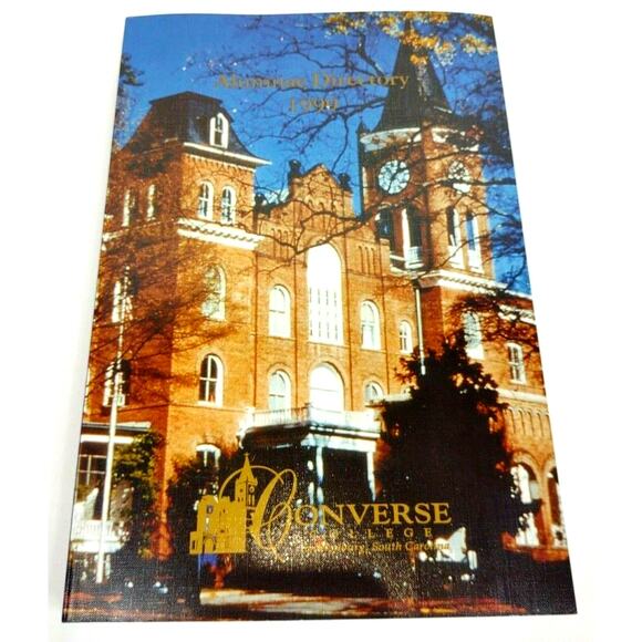 Converse College Other - VTG Converse College Alumnae Directory 1999 Spartanburg South Carolina Softcover